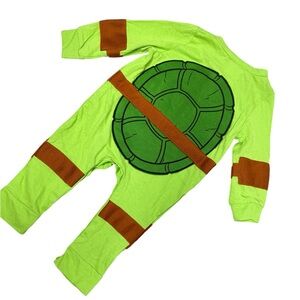 Nickelodeon ninja turtle onesie green size 6-12 months